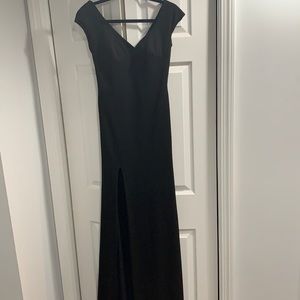 Black prom dress